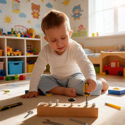 TinyBuilder – Tablero de herramientas de aprendizaje para niños