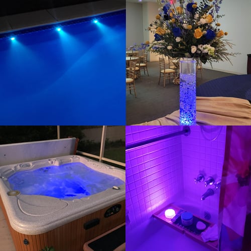 RadiantRipple – LED decorativos impermeables