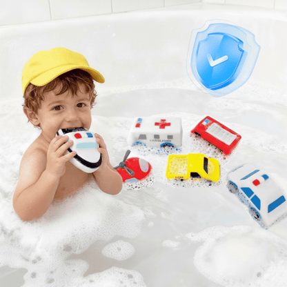 SplashRide – Coche de juguete para el baño con luces LED