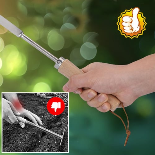 RootLift Pro – Herramienta de desmalezado profundo de raíces