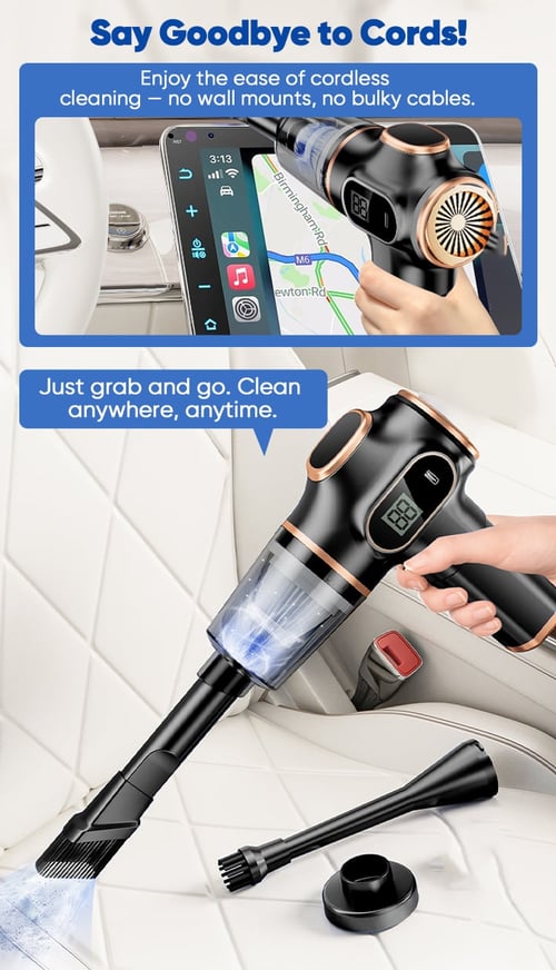 FlexiVac Pro – Tiefenreinigungs-Autostaubsauger