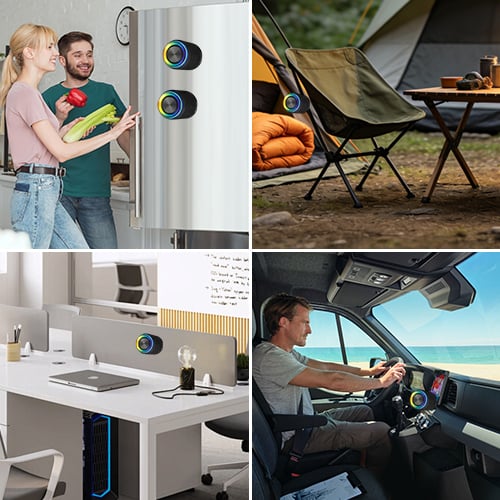 TwinBeat – Tragbarer Dual-Unit-Bluetooth-Lautsprecher