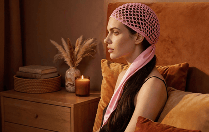 FrizzFree – Gorro de malla para el pelo para dormir