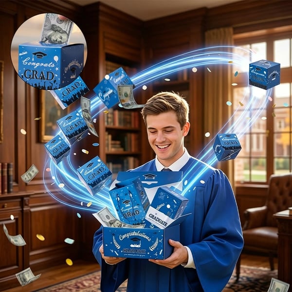 Surprizo – Kit de caja explosiva para graduación