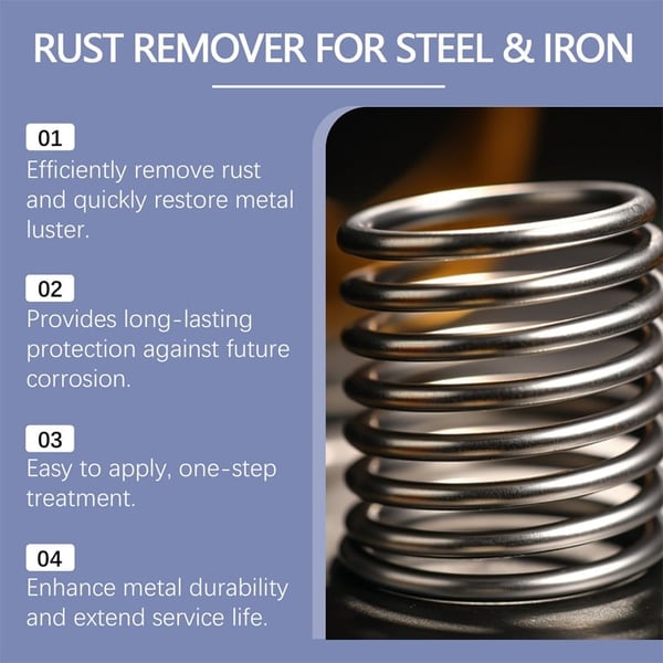 RustFree – Limpiador avanzado de metales y acero inoxidable
