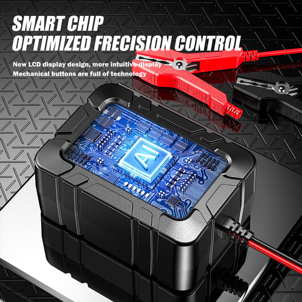 AutoSense – Intelligentes 6V/12V-Ladegerät mit Spannungserkennung