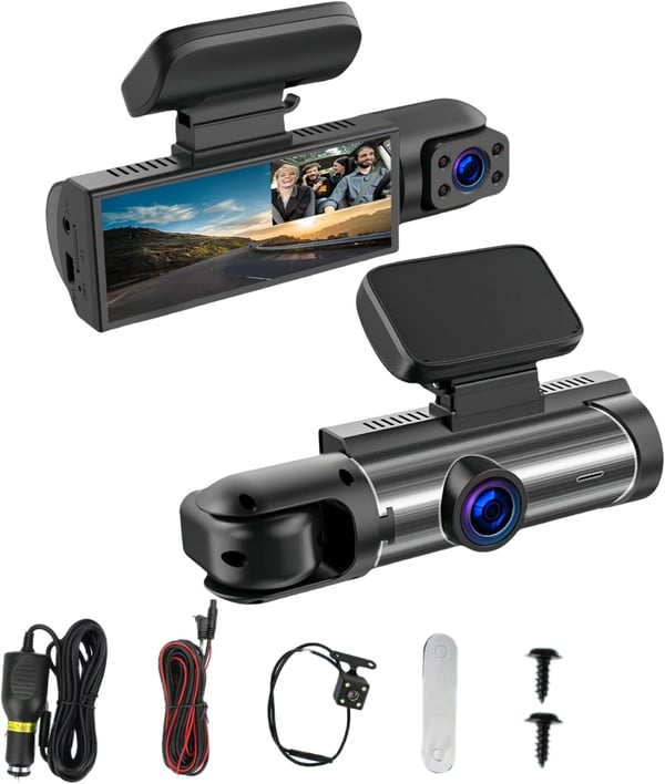 Sistema de cámara de salpicadero de coche DriveScope de 360° con 4 lentes