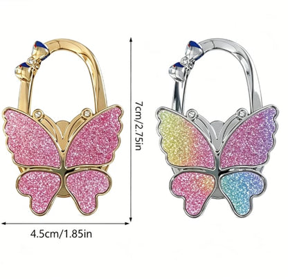 ButterHold – Faltbarer Taschenhalter in Schmetterlingsform