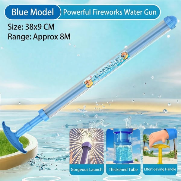 AquaBlast – Feuerwerk-inspiriertes Wassersprühspielzeug