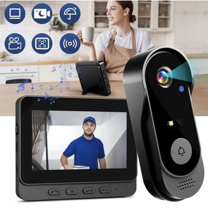 DoorGuard Pro – Intelligente Video-Türsprechanlage mit Türspion
