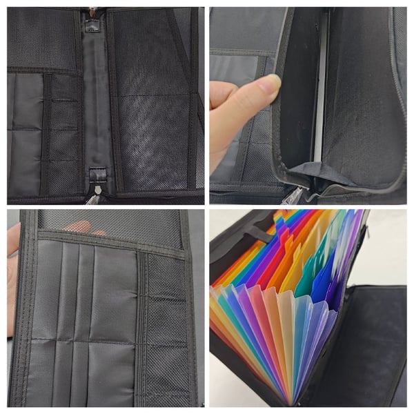 GuardianFolder – Maletín para documentos duradero y resistente al fuego