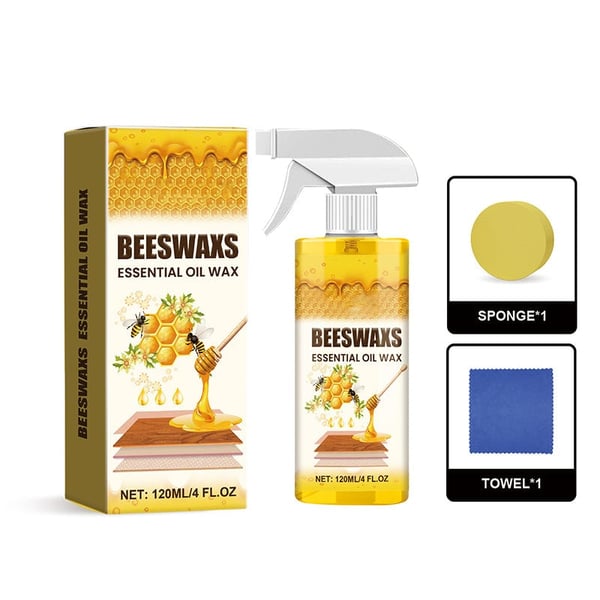 WoodAura – Spray abrillantador natural para suelos de cera de abejas