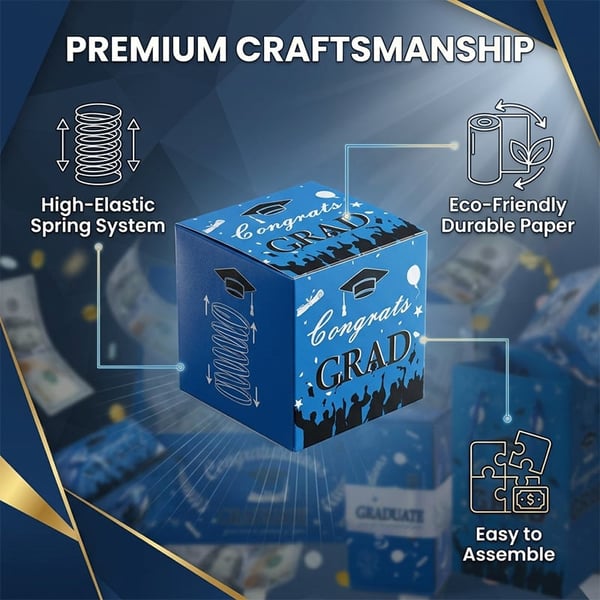 Surprizo – Kit de caja explosiva para graduación