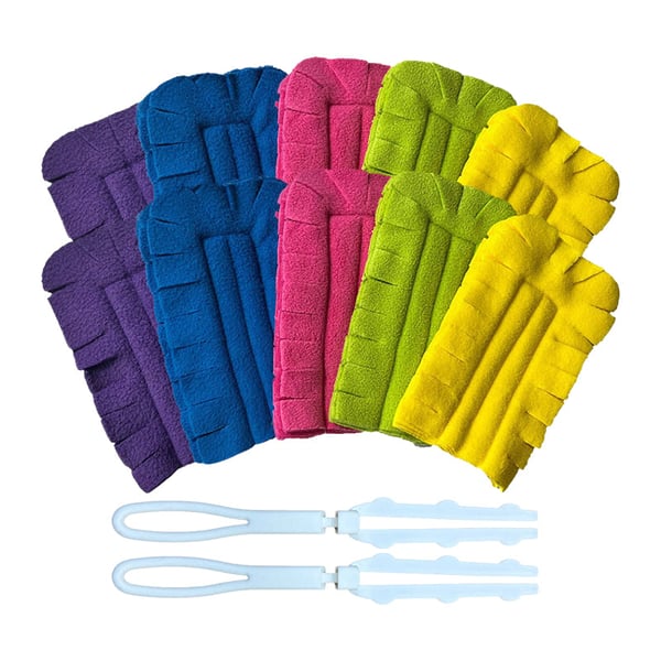 DustEase – Wiederverwendbarer Chenille-Mikrofaser-Staubwedel