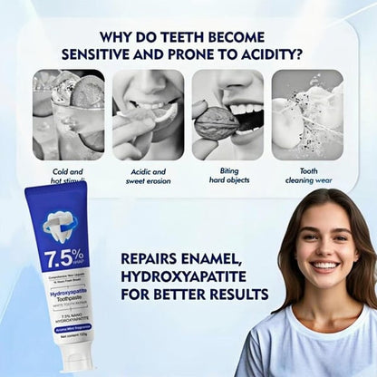 PearlGuard – Pasta dental con 7.5% de nano hidroxiapatita