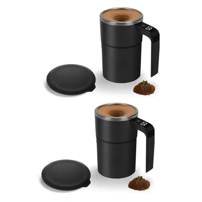 MixBrew Pro – Taza de Café con Agitador Automático