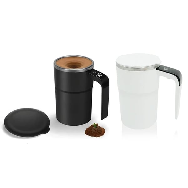 MixBrew Pro – Taza de Café con Agitador Automático