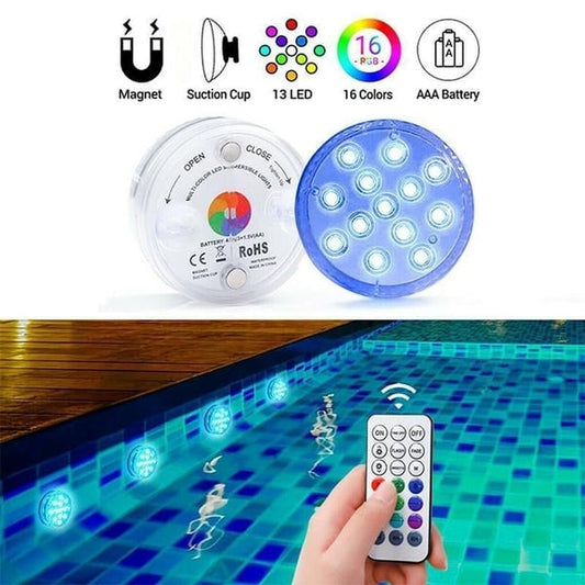 PoolLuxe – Luces LED Sumergibles para Piscinas