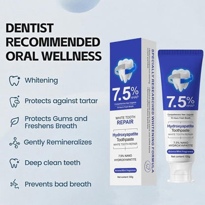 PearlGuard – Pasta dental con 7.5% de nano hidroxiapatita