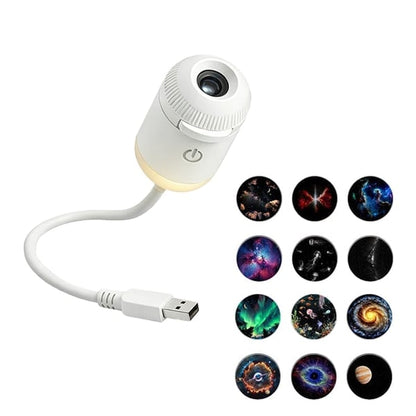 AstroLume | Proyector de estrellas galácticas USB 6 en 1