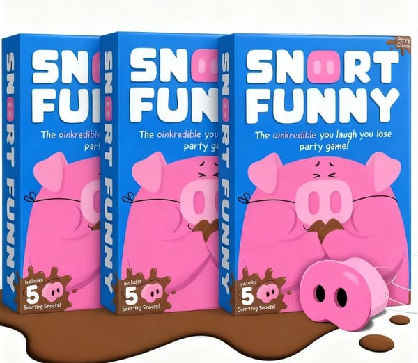 PuzzlePig – Juego de Dados Nariz-A-Nariz para Todas las Edades