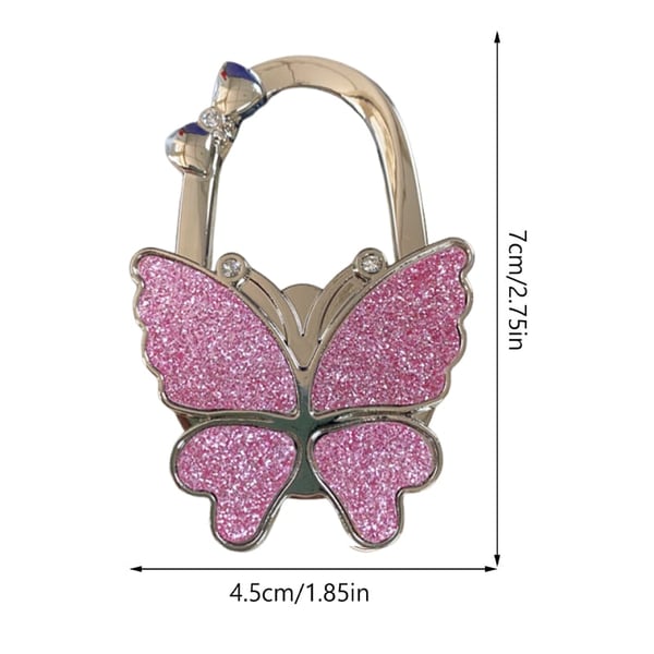 ButterHold – Faltbarer Taschenhalter in Schmetterlingsform