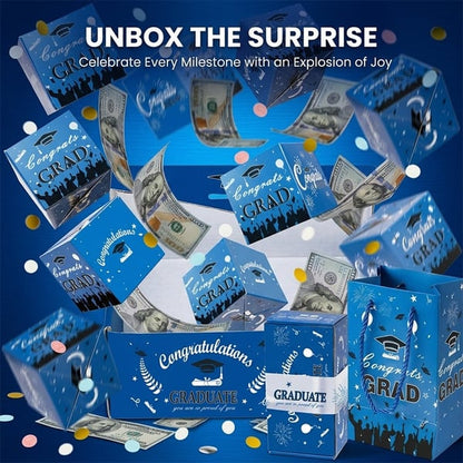 Surprizo – Kit de caja explosiva para graduación