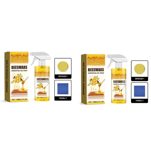 WoodAura – Spray abrillantador natural para suelos de cera de abejas