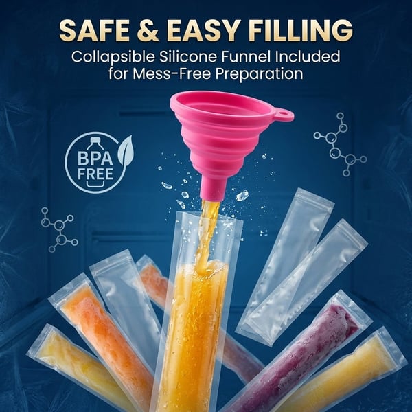 FrostBite – Moldes Desechables para Polos Fáciles de Rellenar