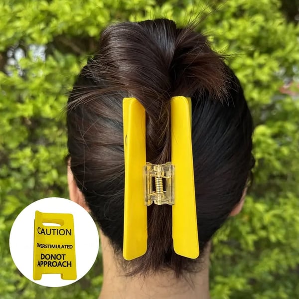 AuraClip – Pinza para el cabello con declaración audaz