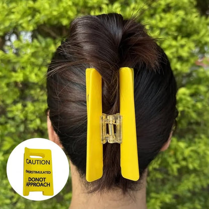 AuraClip – Pinza para el cabello con declaración audaz