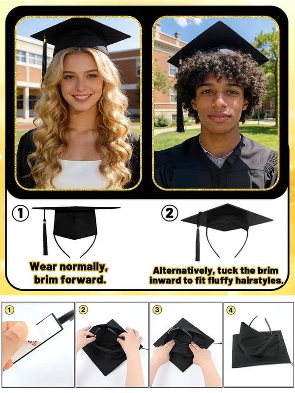 SmartGrad – Inserto de diadema estabilizadora para birrete de graduación