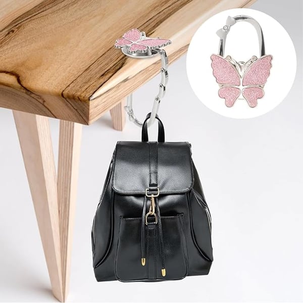 ButterHold – Faltbarer Taschenhalter in Schmetterlingsform