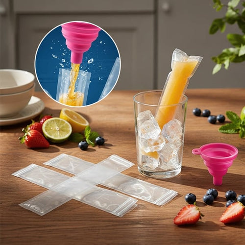 FrostBite – Moldes Desechables para Polos Fáciles de Rellenar