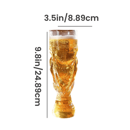 TrophySip – Vaso de Cerveza Campeón de Fútbol