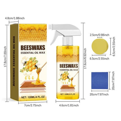 WoodAura – Spray abrillantador natural para suelos de cera de abejas