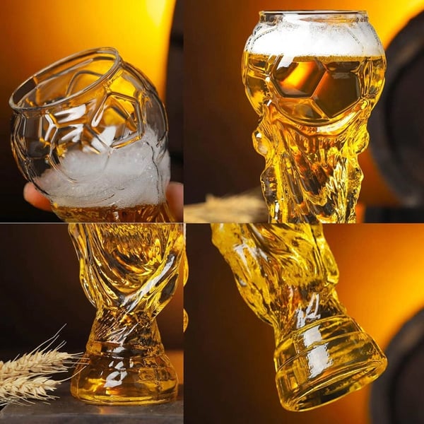 TrophySip – Vaso de Cerveza Campeón de Fútbol