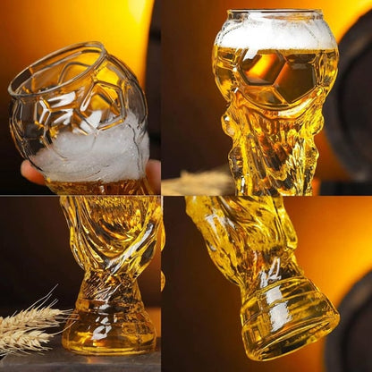 TrophySip – Vaso de Cerveza Campeón de Fútbol