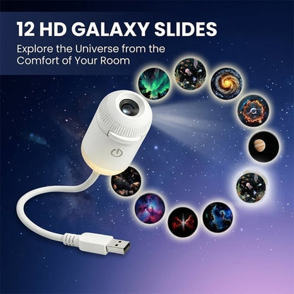 AstroLume | Proyector de estrellas galácticas USB 6 en 1