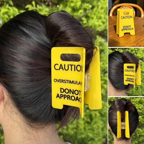 AuraClip – Pinza para el cabello con declaración audaz