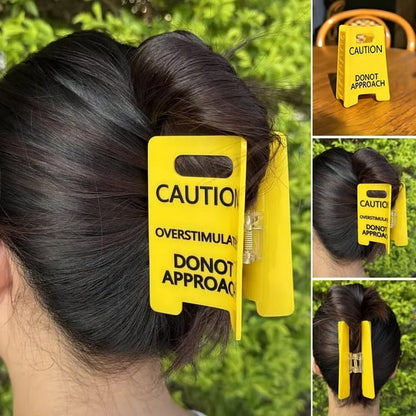 AuraClip – Pinza para el cabello con declaración audaz