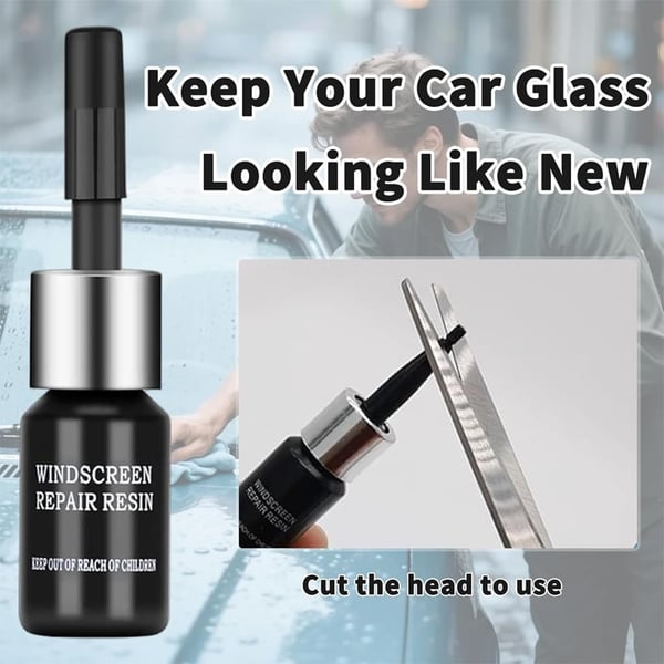 ClearFix – Solución para reparar grietas en cristales de automóviles