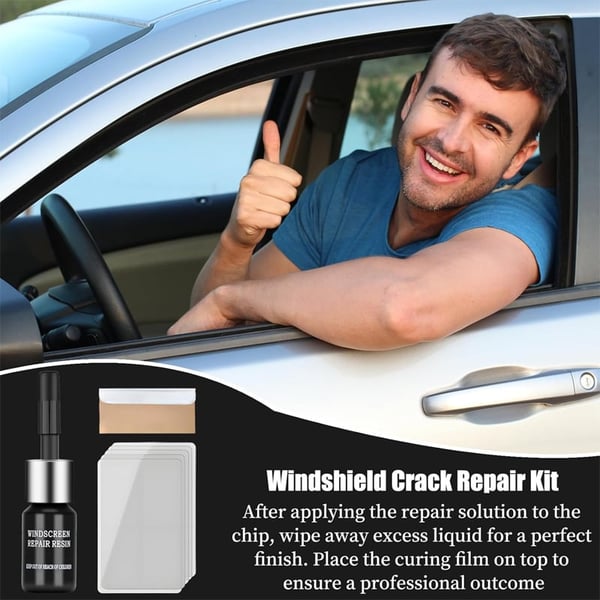ClearFix – Solución para reparar grietas en cristales de automóviles