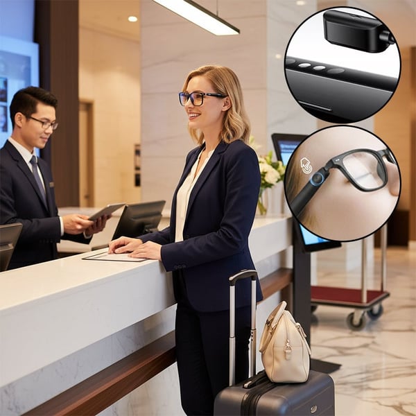 VisionX – Gafas inteligentes con IA