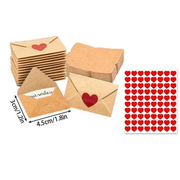 CardNest – Mini-Umschläge mit Blankokarten