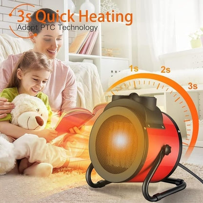 HeatPulse – Calentador compacto y potente
