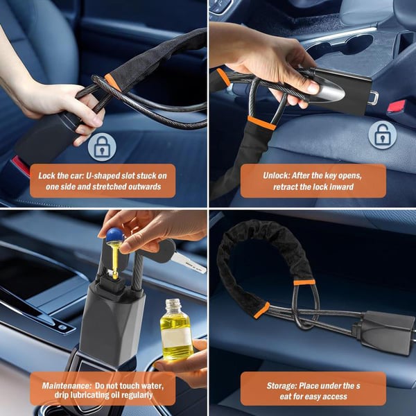 SafeGuard – Candado Universal para Volante