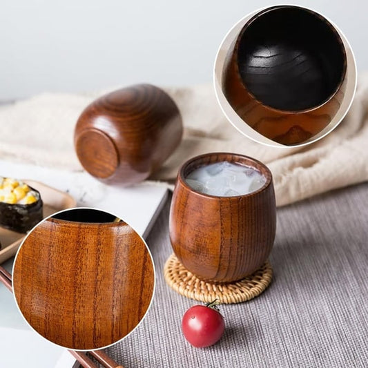 WoodLuxe – Vasos artesanales de madera de azufaifo carbonizada
