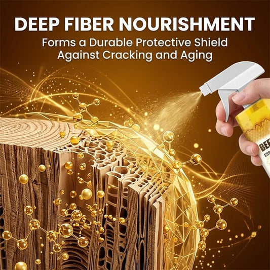 WoodAura – Spray abrillantador natural para suelos de cera de abejas