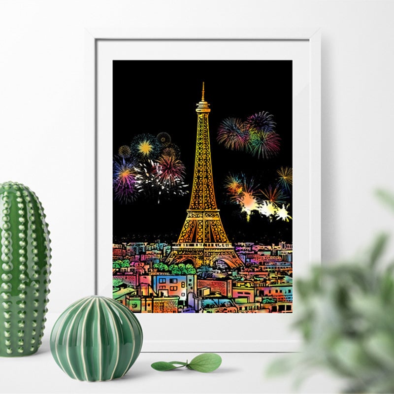 MindCanvas – Colección de Ciudades para Rascar y Relajarse
